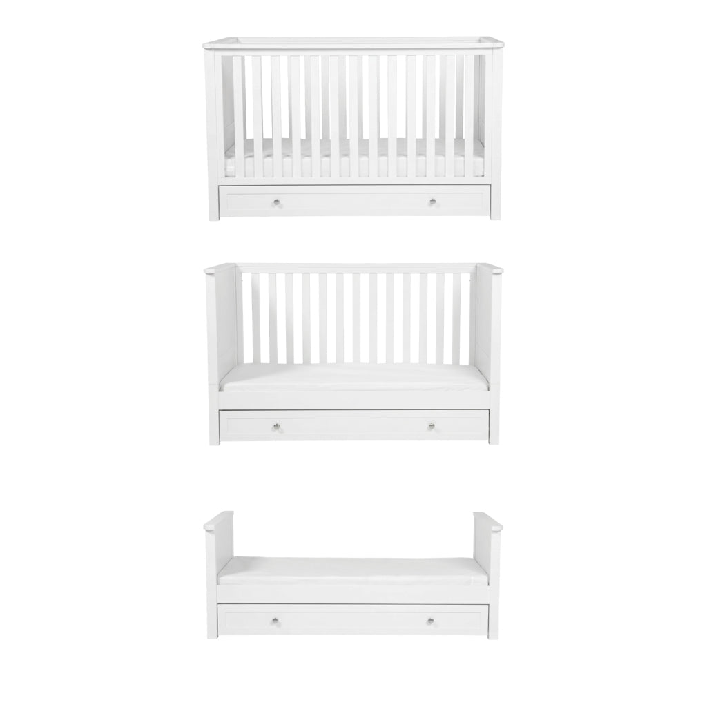 Wanderer Cot Bed White