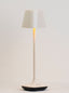 Wanderer Portable Table Lamp in Cream Ceramic