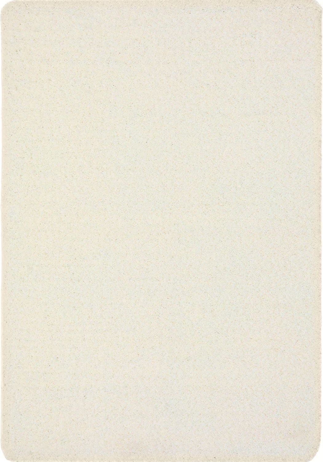 Washable Ghost Ivory Shaggy Rug