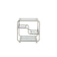 West Chrome Side Table