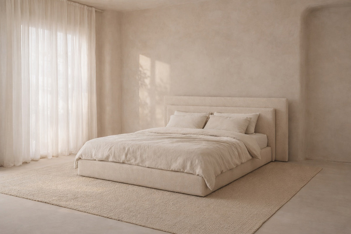 Cuba Double Bed with Storage