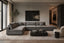 Blanco 5 Piece Modular Sofa - Charcoal