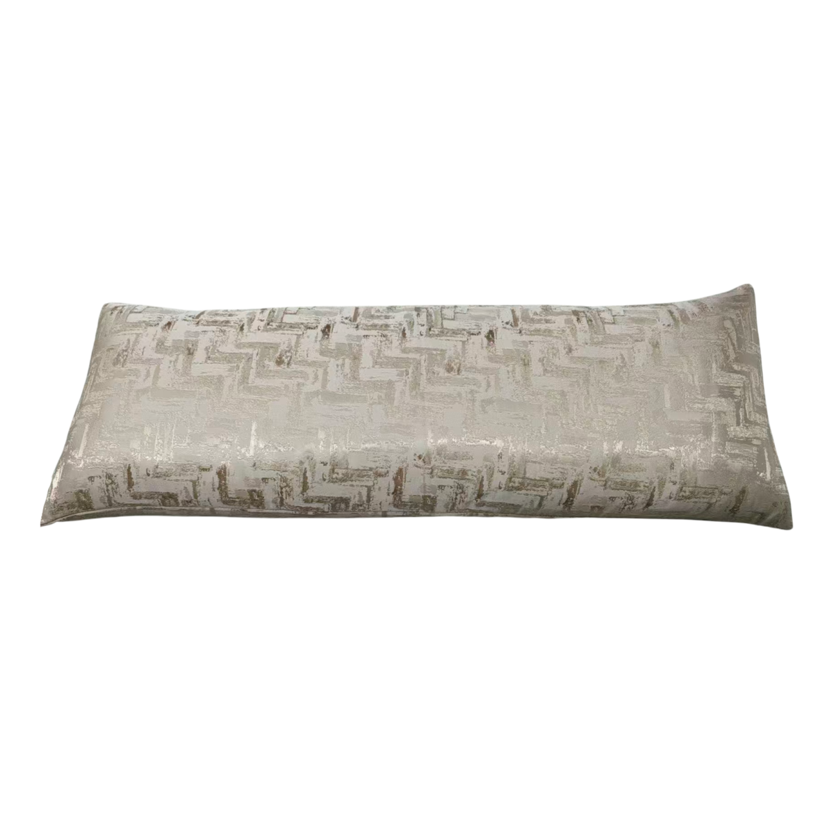 Sorrel Cream & Gold Long Bolster Cushion - 90x35cm
