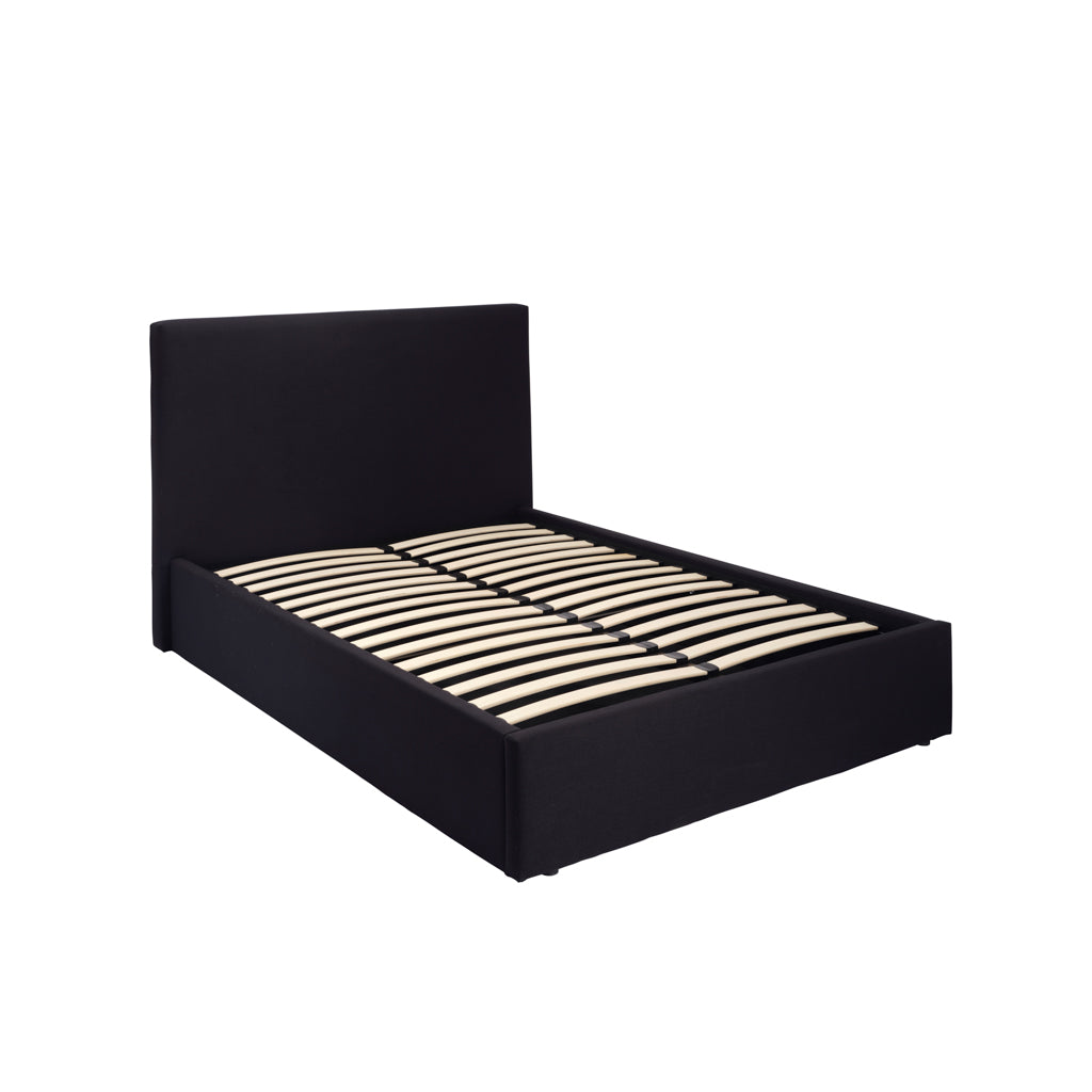 Wilder Onyx Double Ottoman Bed