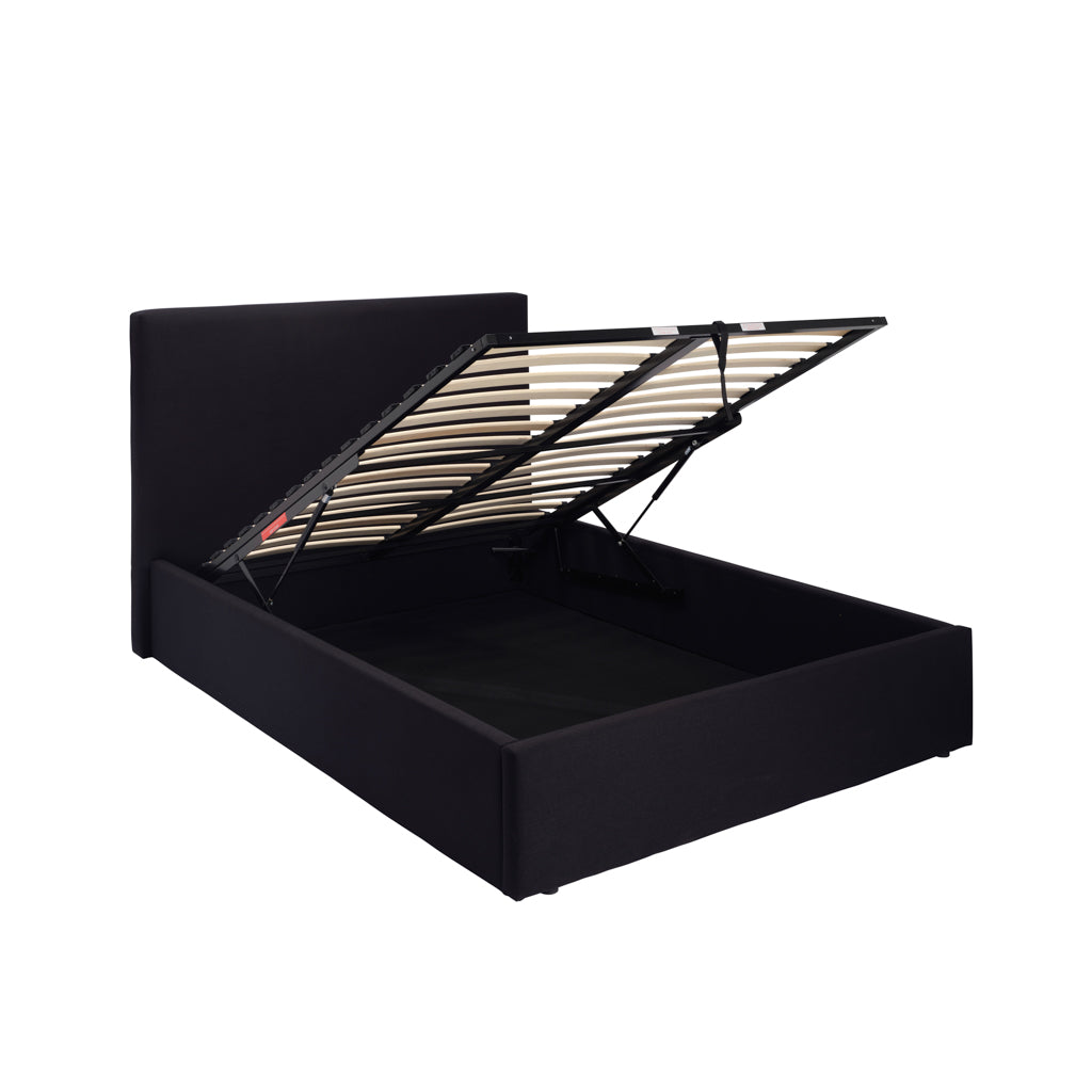 Wilder Onyx Double Ottoman Bed