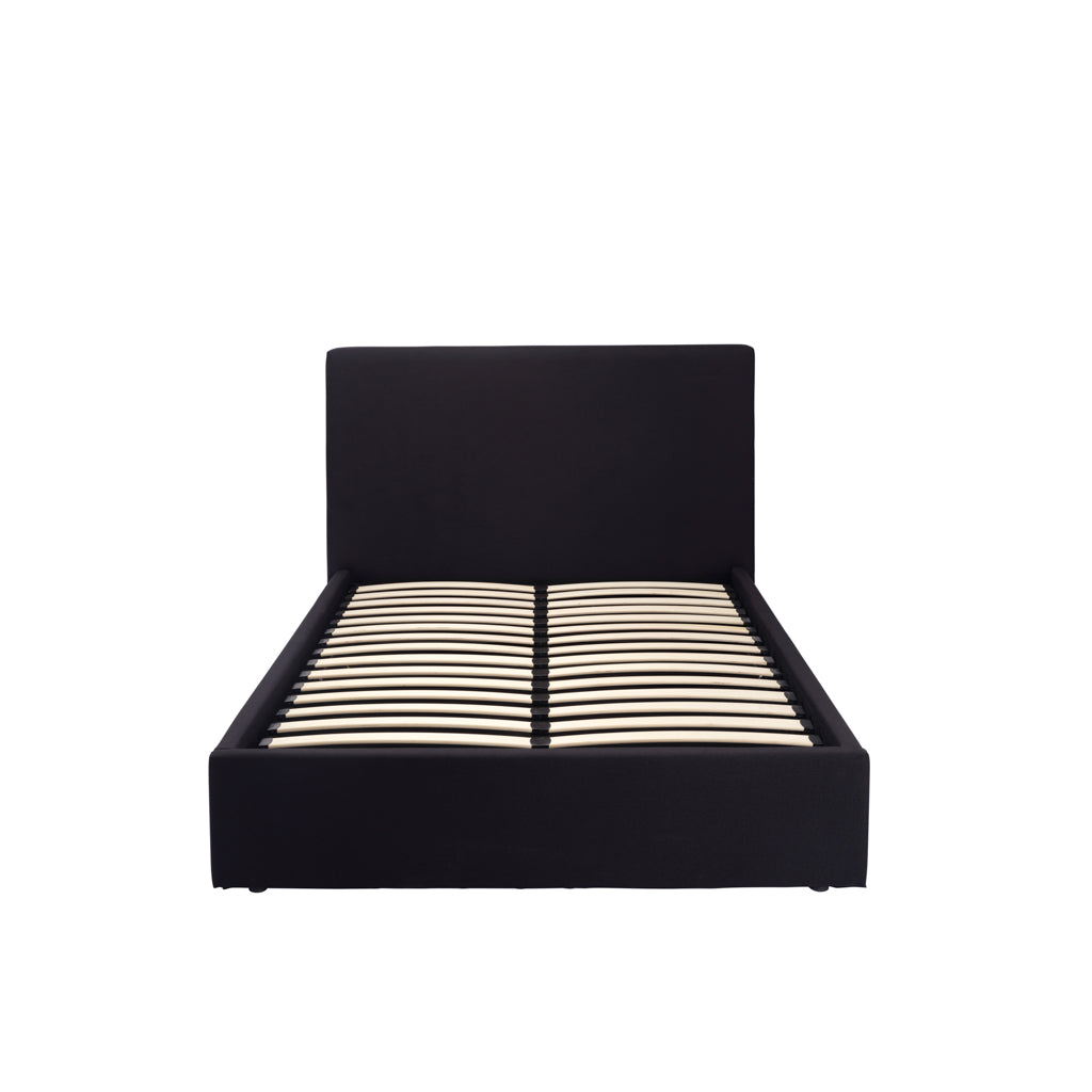 Wilder Antique White King Ottoman Bed
