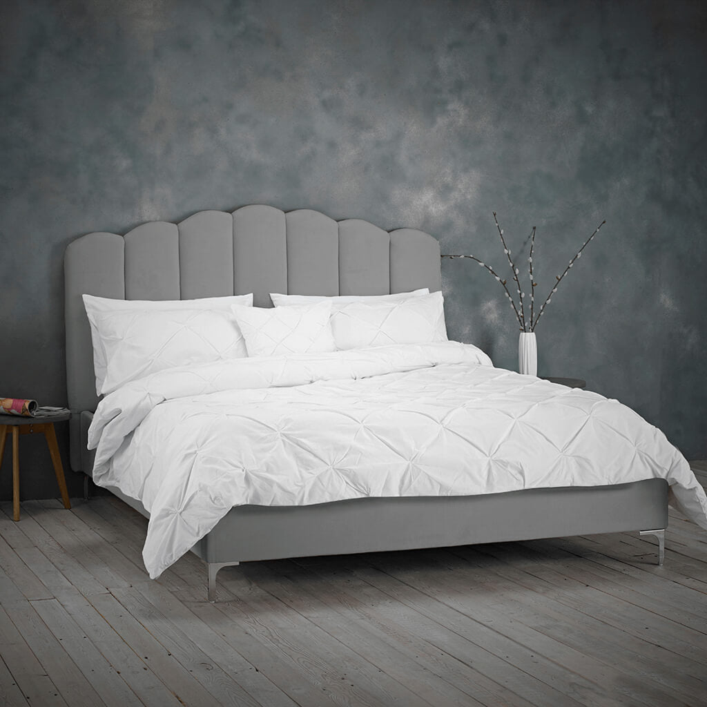 Willow Silver King Bed