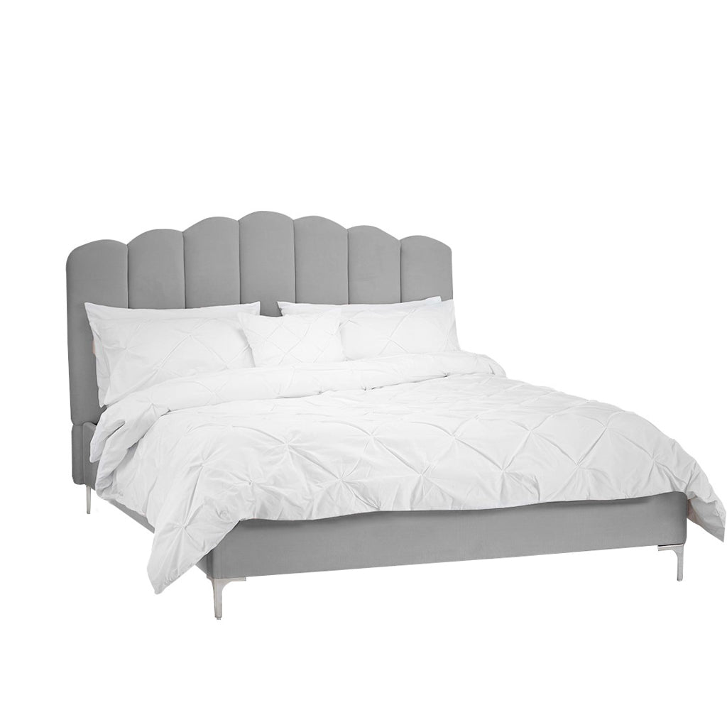 Willow Silver King Bed