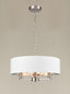 Windsor 3lt Pendant satin nickel
