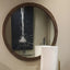 Wode Bronze Dorato Round Mirror 120cm