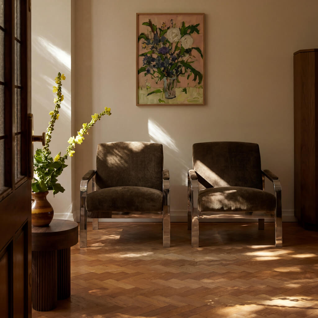 Zephy Khaki Chair
