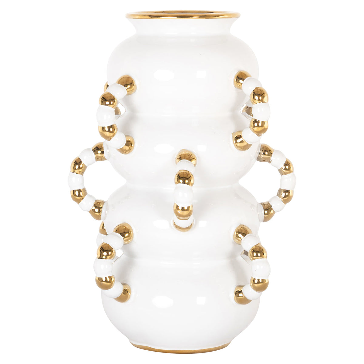 Vase Pippy white small