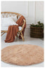 Soft Washable Beige Shaggy Rug | SA-02