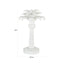 Candle holder Palma white small