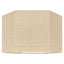 Lampshade Sally sand hexagonal medium