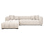 Sofa Novaro natural fancy lounge left
