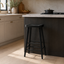 Cahil Black & Oak Bar Stool