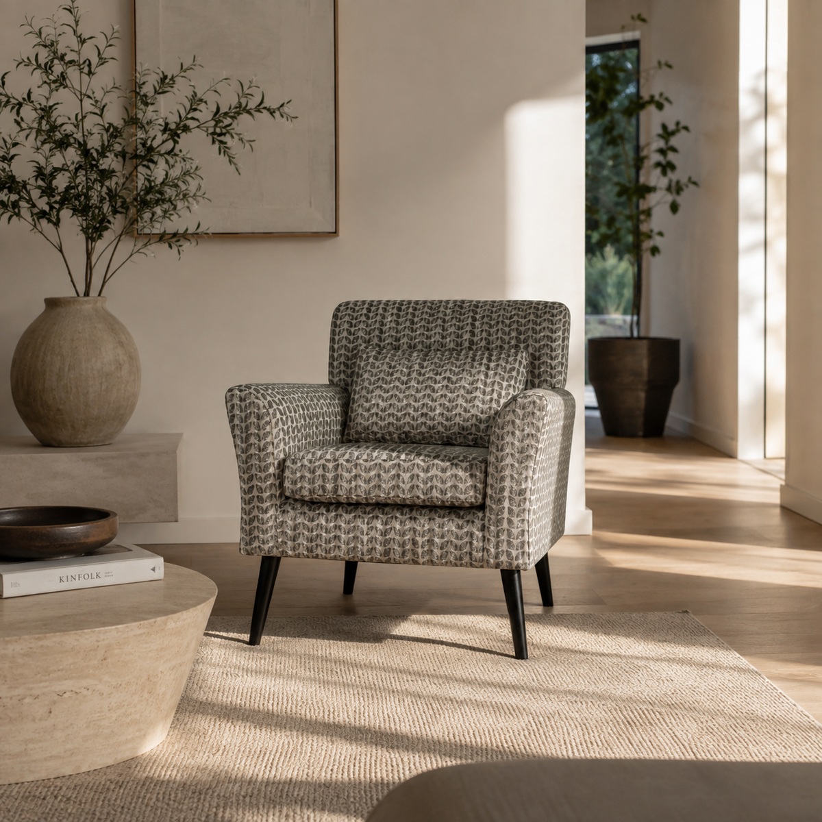 Warnborough Club Chair - Grey