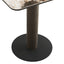 Bistro table Langford brown 70x70