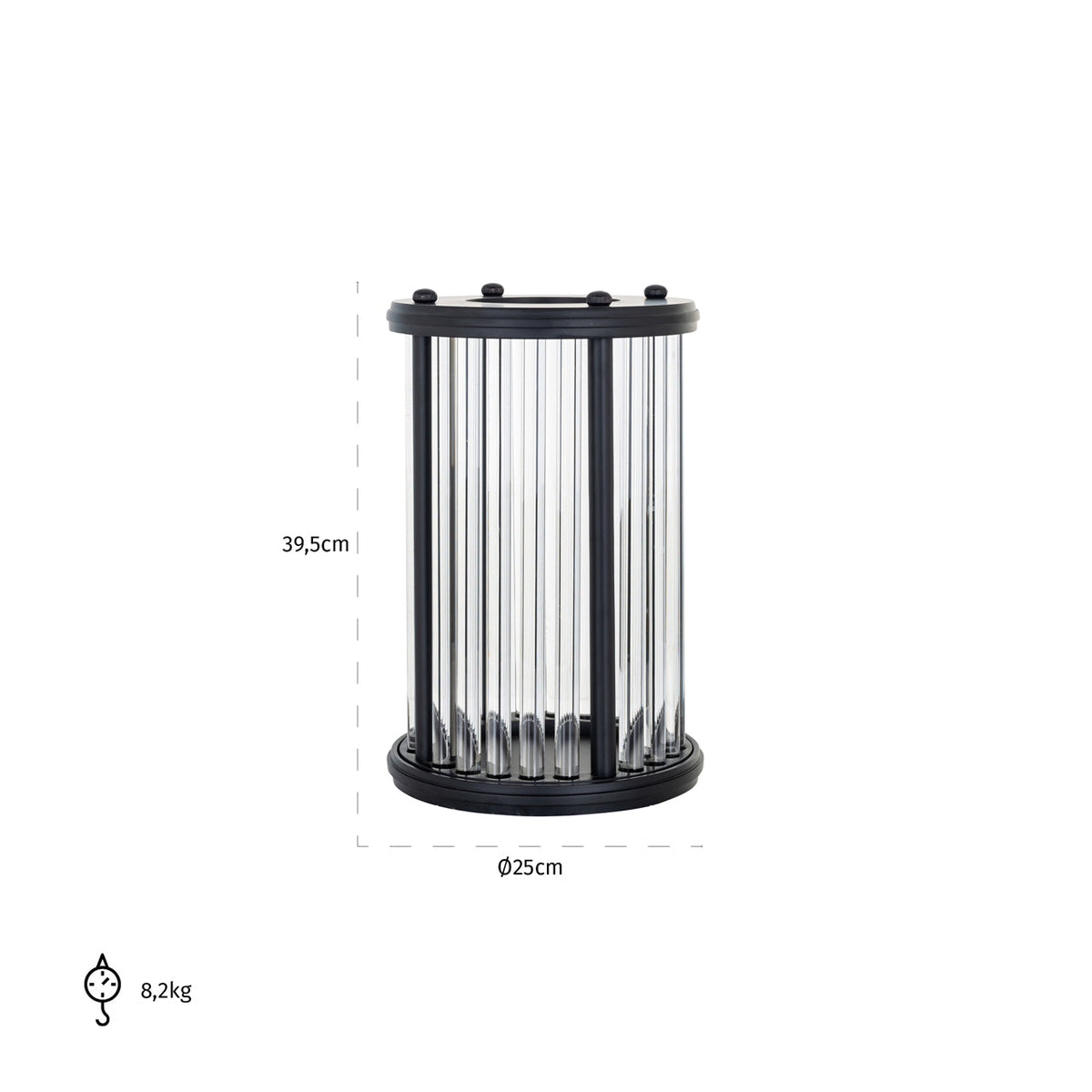 Hurricane light Faey black large