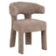 Dining chair Nerio mocca linear