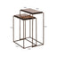 End table Villano bronze (Set of 2)