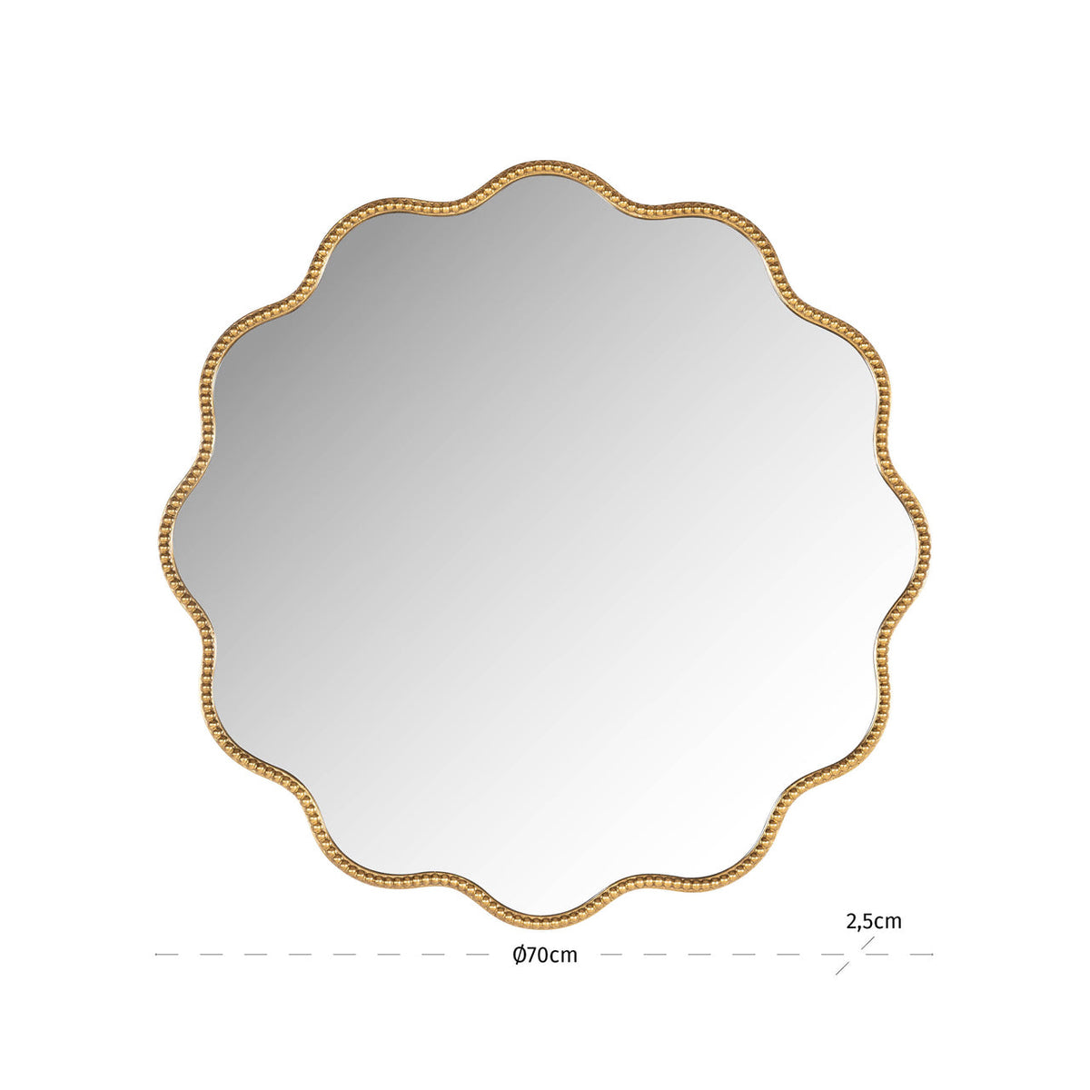 Mirror Levien gold