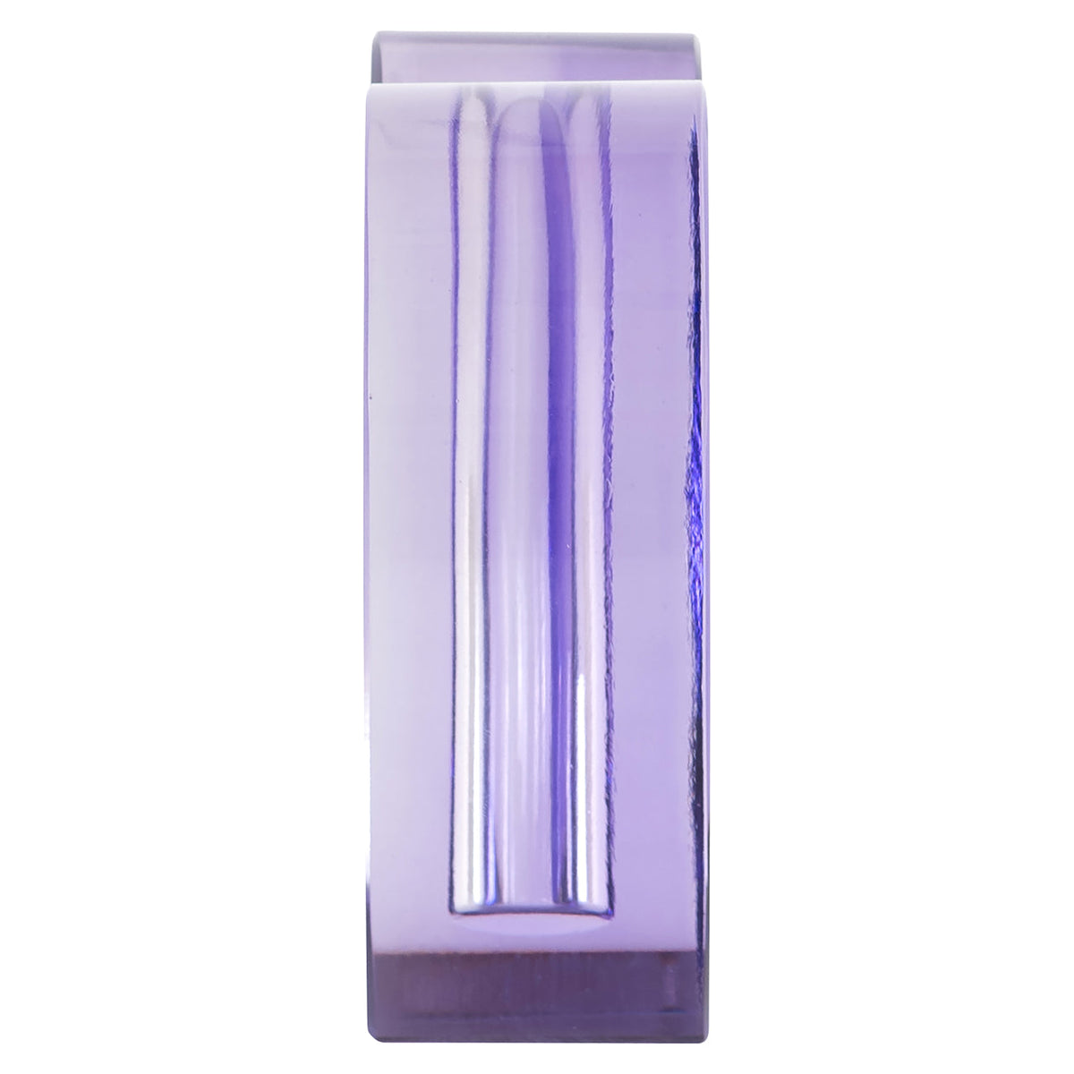 Candle holder Tanna purple