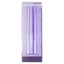 Candle holder Tanna purple