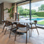 Dining table Russo ash brown oval 235