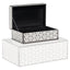Storage box Feliz black/white small
