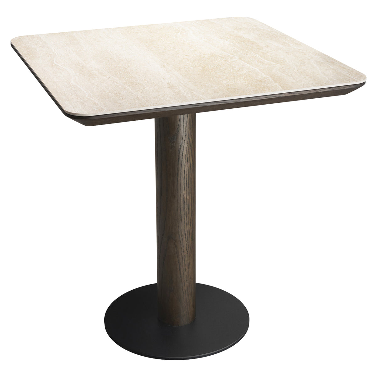 Bistro table Ritz brown 70x70