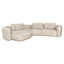 Sofa Angusto natural softweave lounge left