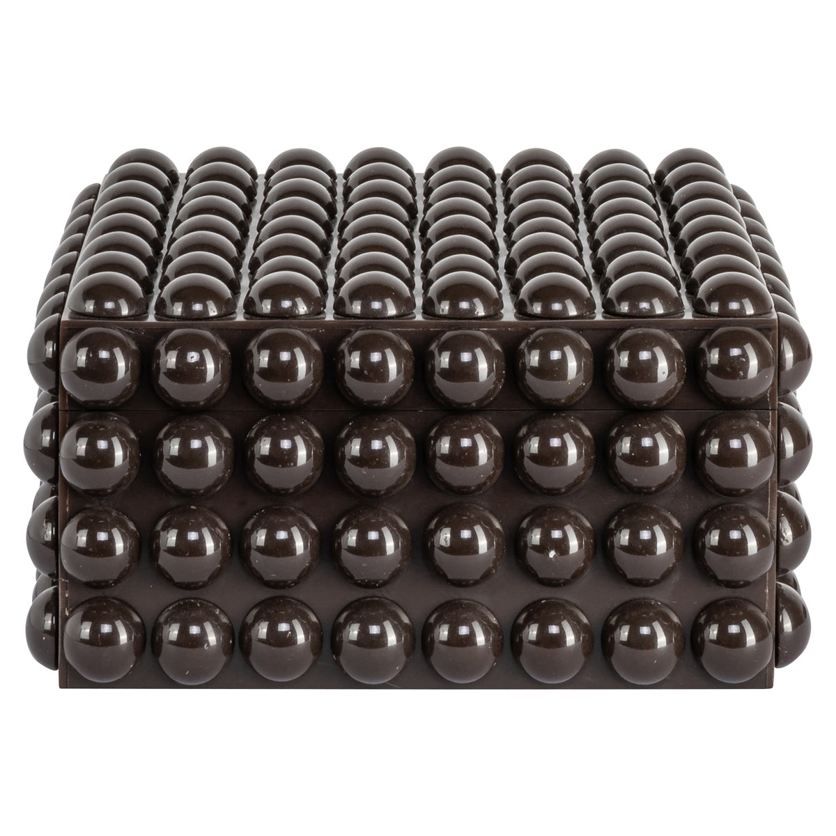 Storage box Nyx dark brown large