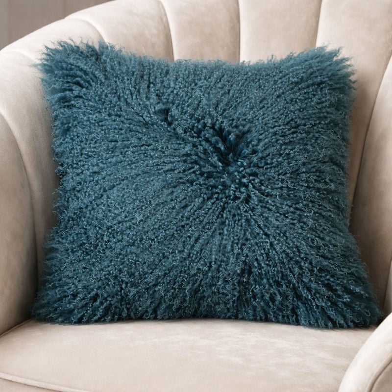 Malini Mongolian Emerald Cushion