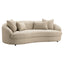 Sofa Morena cream blockweave