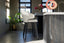 Bar stool Indigo white bouclé