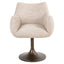 Dining chair Aldo natural linear swivel