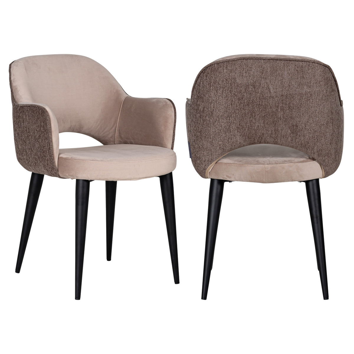 Dining chair Giovanna alaska stone