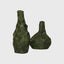 Abstract Verde Bronze Vases