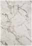 Deep-Pile Velour Abstract Rug Cream Colour