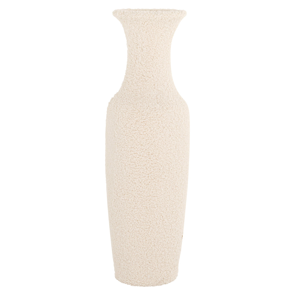 Vase Fluffy white small