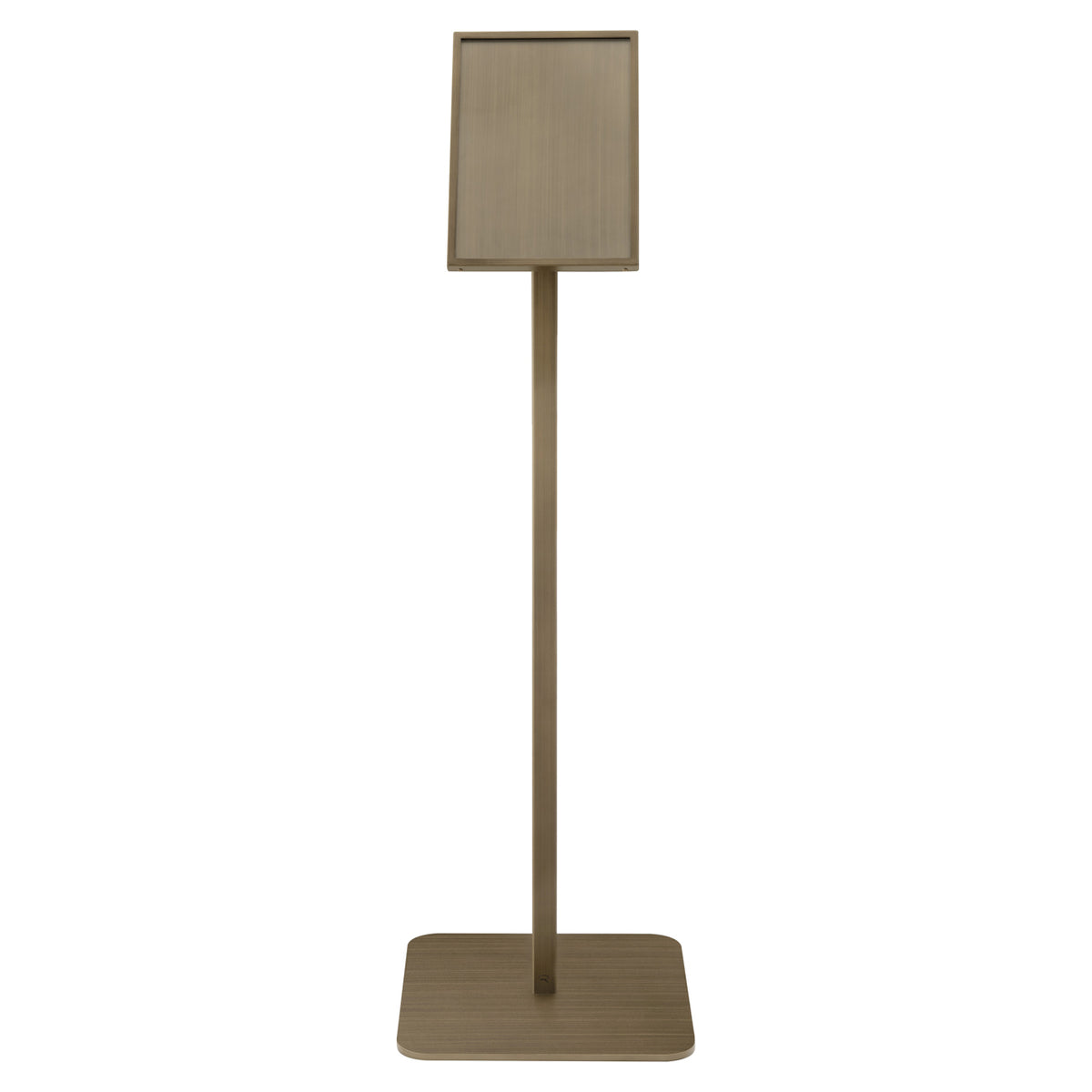 Promo material Richmond brushed gold display stand 