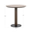 Bistro table Ritz brown 75Ø