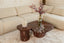 Coffee table Orchid burgundy