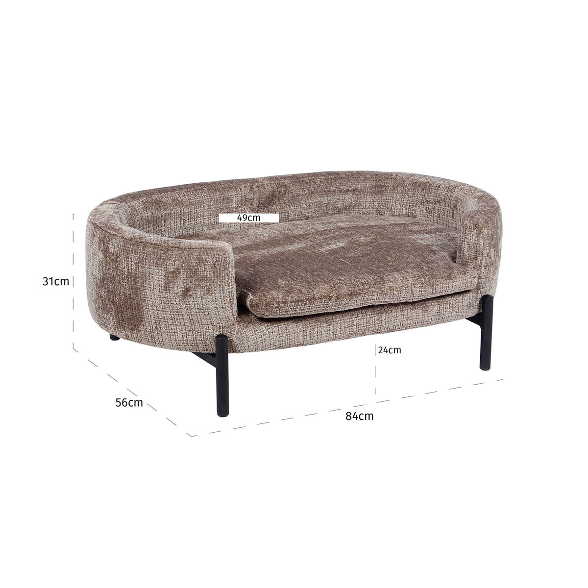 Pet bed Dolly niagara stone 
