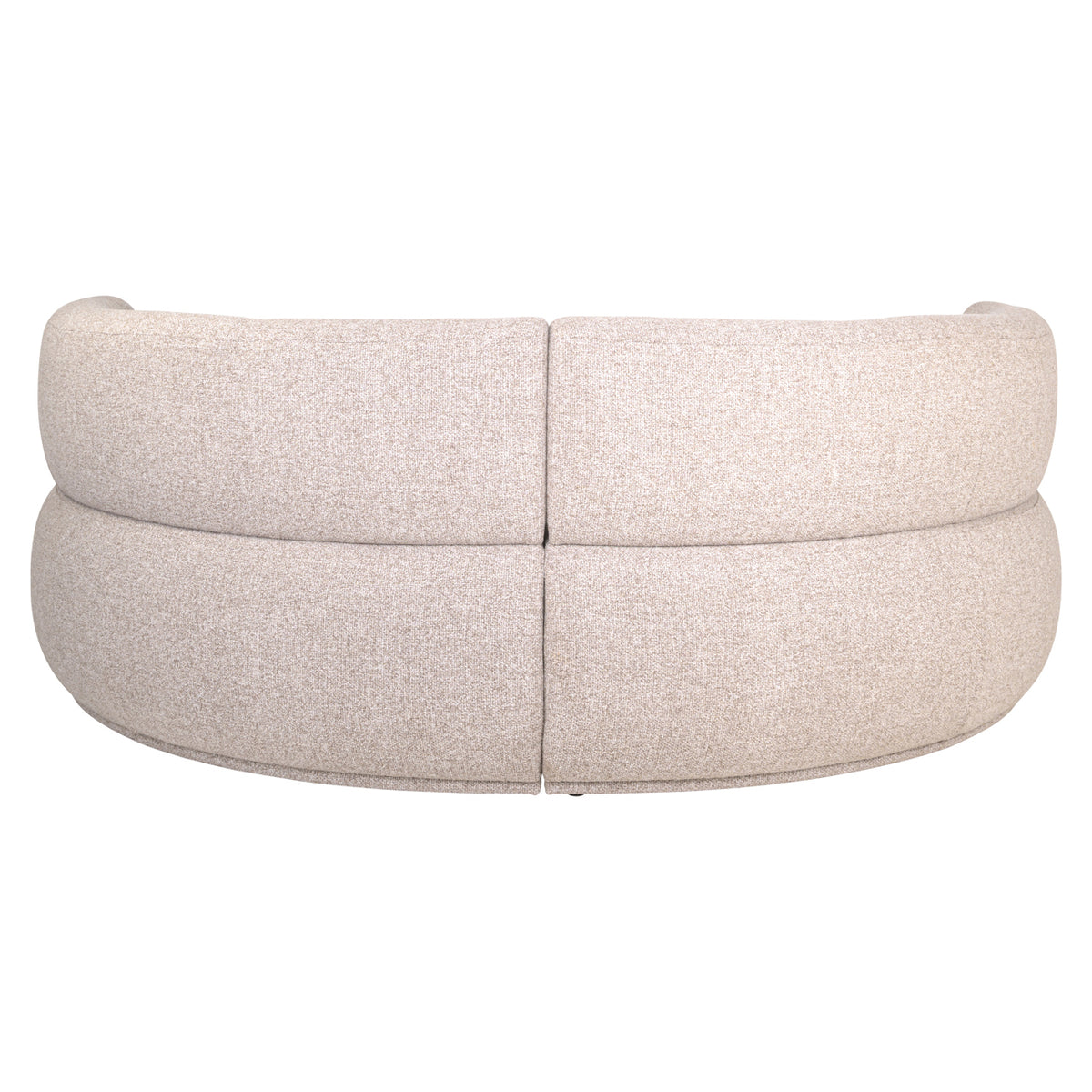 Dining bench Sorrobon cayenne brown round (Set of 2)