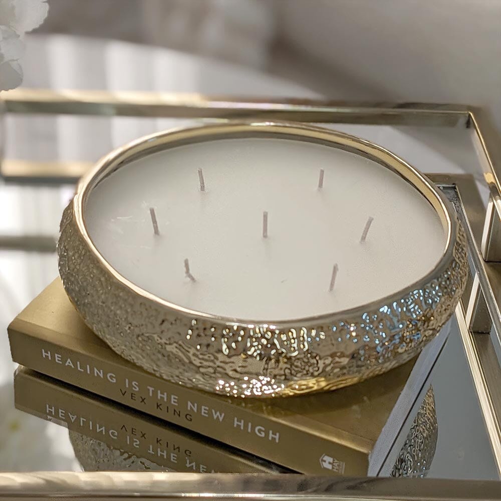 Aeolian 7 Wick Gold Scented Candle