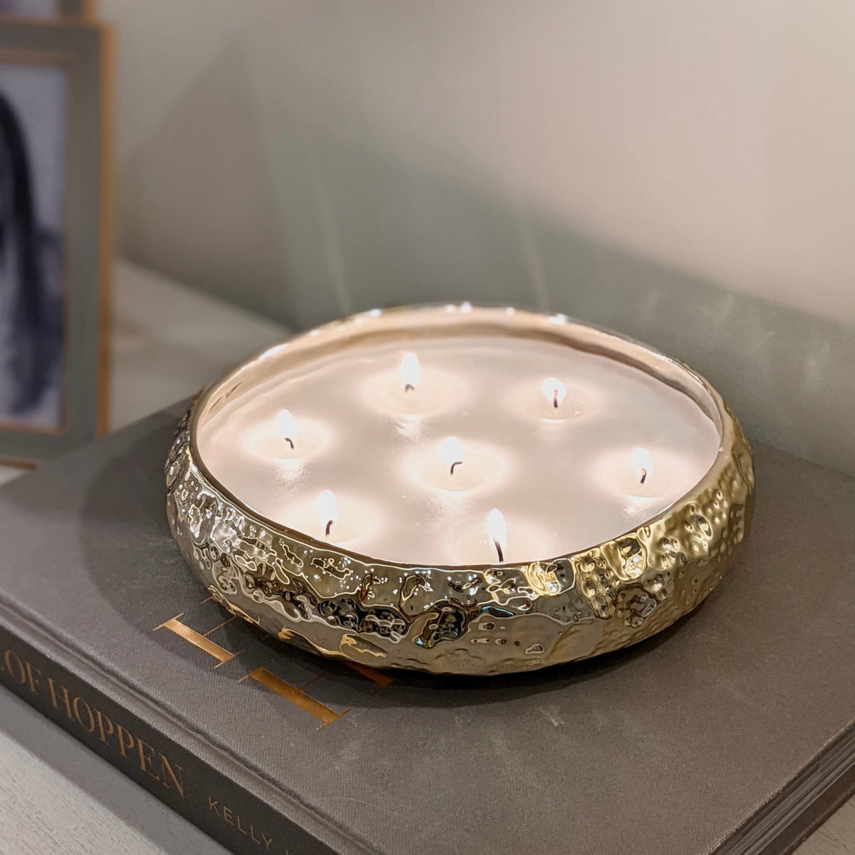 Aeolian 7 Wick Gold Scented Candle