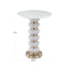 End table Villeray white